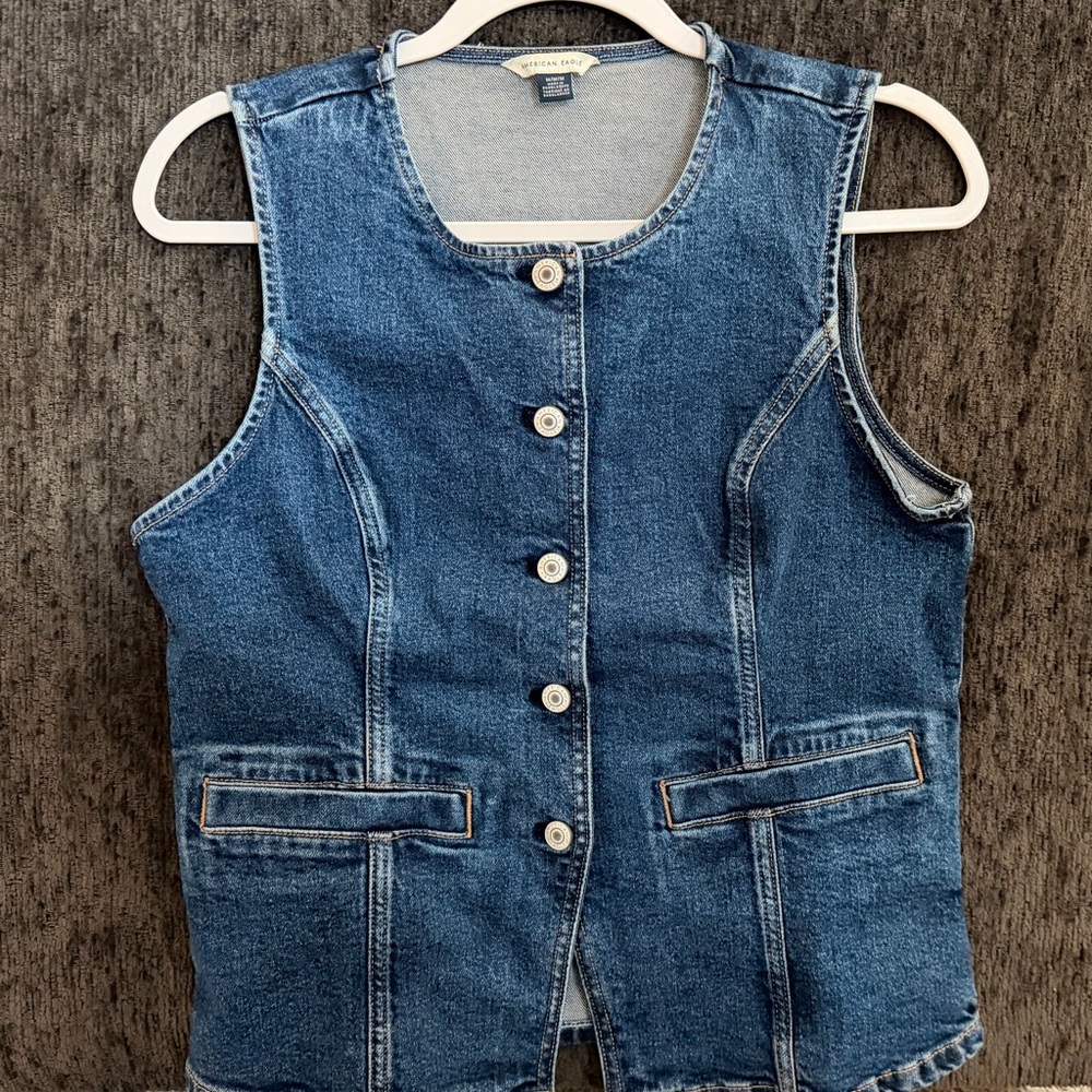 American Eagle Outfitters Denim Vest